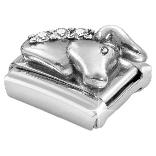 Nomination Composable Classic HOROSCOPE Charm | Stainless-steel | Silver | Taurus