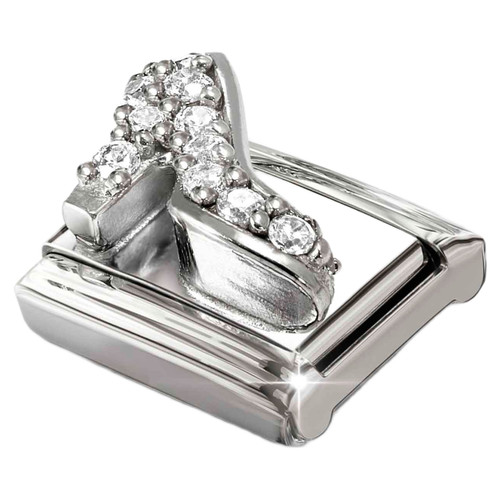 Nomination Composable Classic ZODIAC Charm | Stainless-steel | Silver | High-heeled Shoe