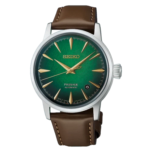 Seiko Presage Cocktail Time Crushed Ice Watch | Mint Mist | 38.5mm | Automatic | Green