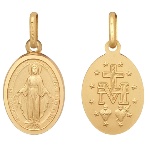 9ct Yellow Miraculous Medallion Pendant | JPM044
