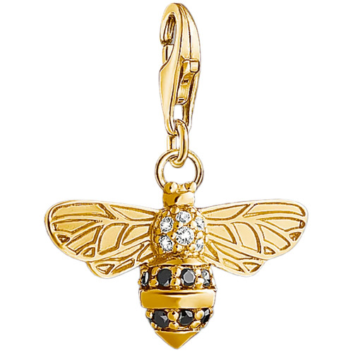 Thomas Sabo Bee Charm | 18ct Yellow Gold Plated | Cubic Zirconia