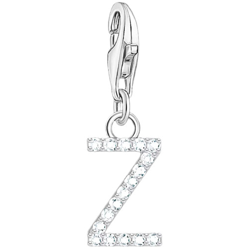 Thomas Sabo Letter Z Charm | Sterling Silver | Cubic Zirconia
