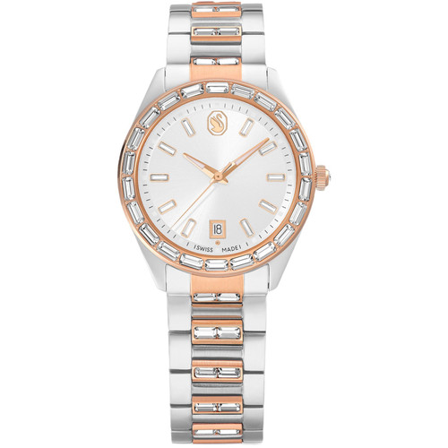 Swarovski Matrix Watch | 35mm | Swiss Quartz | Rose Gold