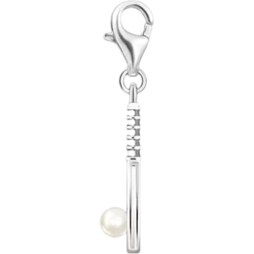 Thomas Sabo Tennis Racket Charm | Sterling Silver | Pearl