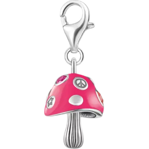 Thomas Sabo Colourful Fly Agaric Charm | Sterling Silver
