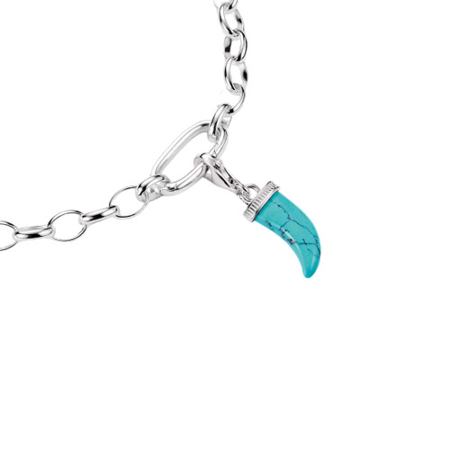 Thomas Sabo Tooth Charm | Sterling Silver | Turquoise