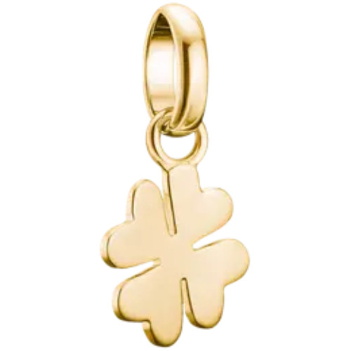 Thomas Sabo 4 Leaf Clover Connected Charm | 18ct Yellow Gold Plated