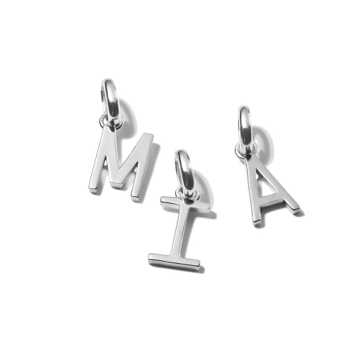 Thomas Sabo Initial M Connected Charm | Sterling Silver