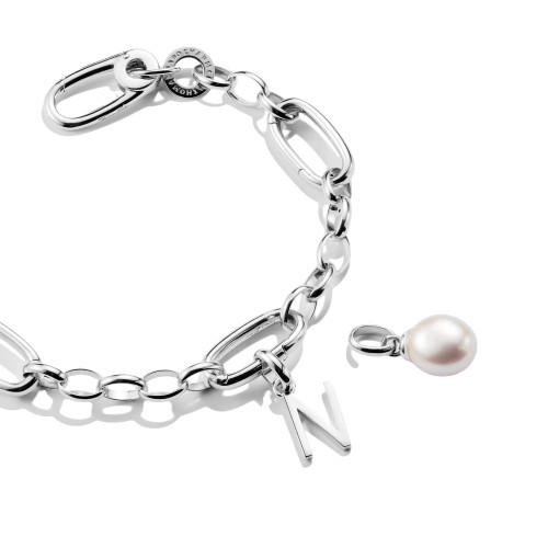 Thomas Sabo Initial N Connected Charm | Sterling Silver