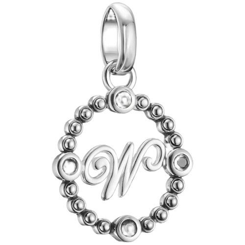 Thomas Sabo W Wednesday Charm Pendant | Sterling Silver