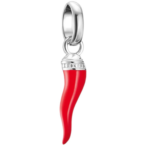 Thomas Sabo Red Cornicello Charm | Sterling Silver