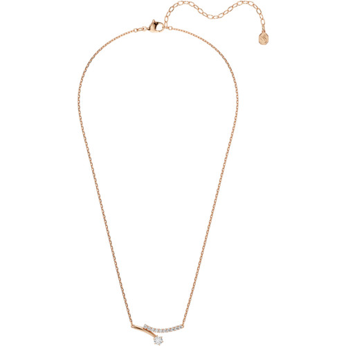 Swarovski White Matrix Necklace | Round Cut