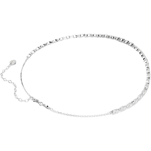 Swarovski White Mesmera Necklace | Marquise Cut | Rhodium Plated