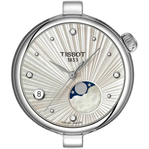 Tissot Desir Watch | 4 Diamonds | 29.6mm | Swiss Quartz | Silver