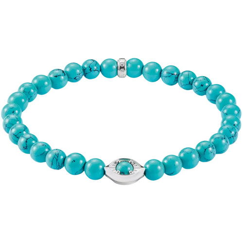 Thomas Sabo Eye Elyndra Bracelet | Sterling Silver | Turquoise | 19 cm