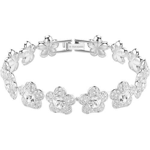 Swarovski x Ariana Grande Bracelet | Round Cut | Flower | White | 17.3 - 19.7 cm