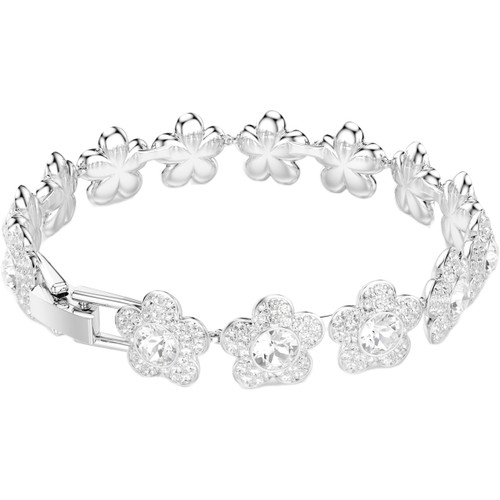 Swarovski x Ariana Grande Bracelet | Round Cut | Flower | White | 17.3 - 19.7 cm