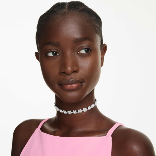 Swarovski x Ariana Grande Choker | Round Cut | White