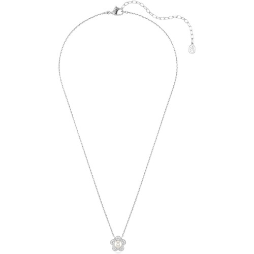 Swarovski x Ariana Grande Pendant | Round Cut | Flower with Pearl | White
