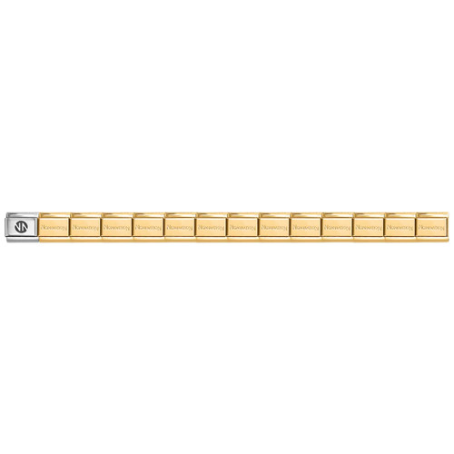 Nomination Composable Classic Bracelet | Stainless-steel | Branded Gold