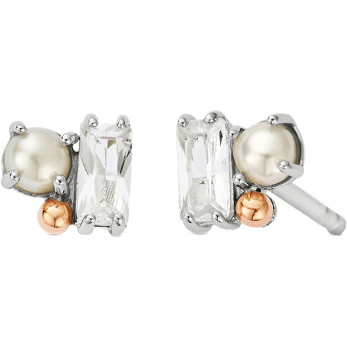 Clogau Beachcomber Cluster Stud Earrings | Nature's Wonder Collection | Sterling Silver