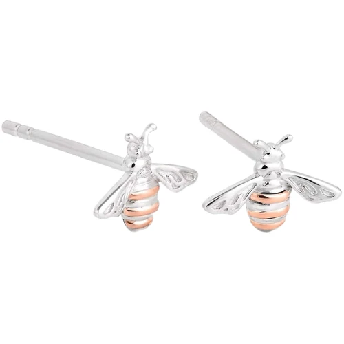 Clogau Honey Bee Stud Earrings | Nature's Wonder Collection | Sterling Silver