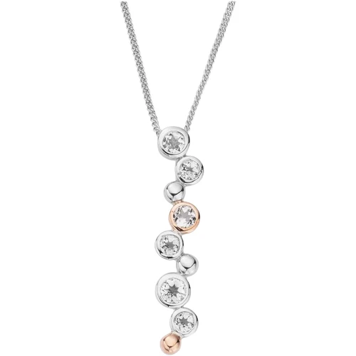 Clogau Topaz Drop Pendant | Celebration Collection | Sterling Silver