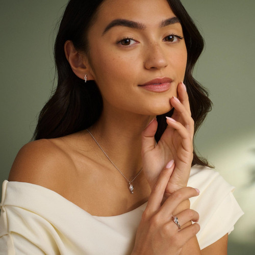 Clogau Topaz Earrings | Past Present Future Collection | Sterling Silver