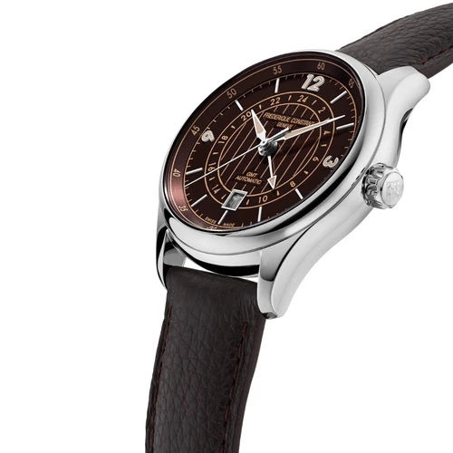 Frederique Constant Classics Runabout GMT Watch | 42mm | Swiss Automatic | Limited Edition | Navy