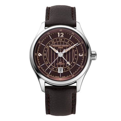 Frederique Constant Classics Runabout GMT Watch | 42mm | Swiss Automatic | Limited Edition | Navy