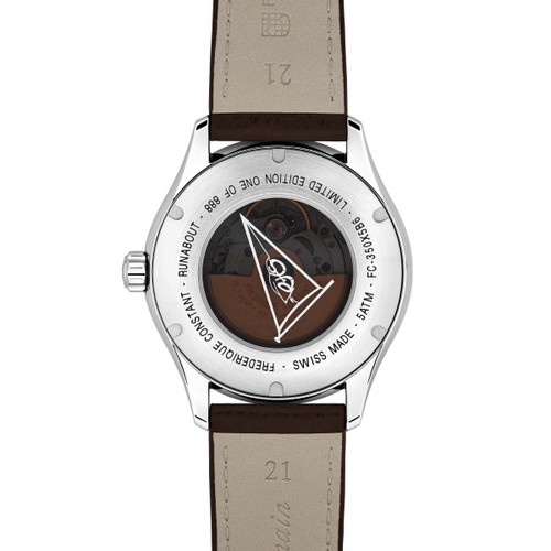Frederique Constant Classics Runabout GMT Watch | 42mm | Swiss Automatic | Limited Edition | Navy