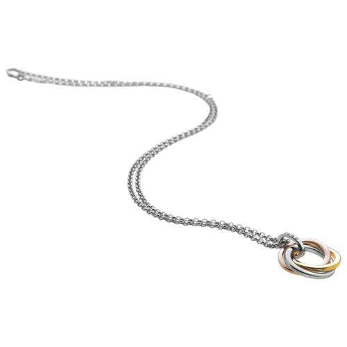 Hot Diamonds Calm Pendant Rose and Yellow Gold Plated Accents | Yellow Gold Plate