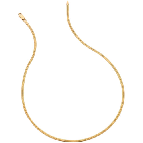 Hot Diamonds Embrace Oval Snake Chain 40-45 cm | Silver