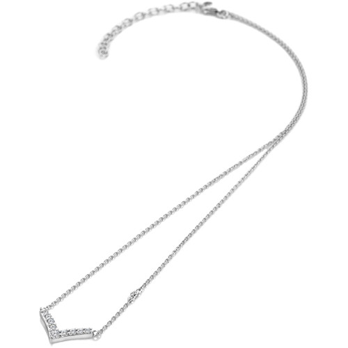 Hot Diamonds Lustre Necklace | Silver