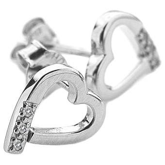 Hot Diamonds Romantic Earrings | Silver