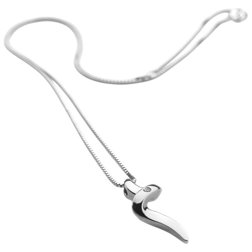 Hot Diamonds Sensual Twist Silver Pendant