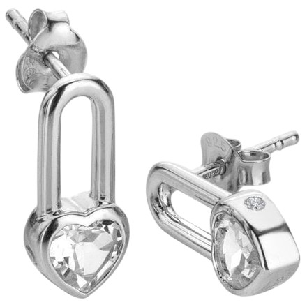 Hot Diamonds Solitaire Heart Drop Earrings
