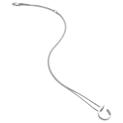 Hot Diamonds Teardrop Silver Pendant