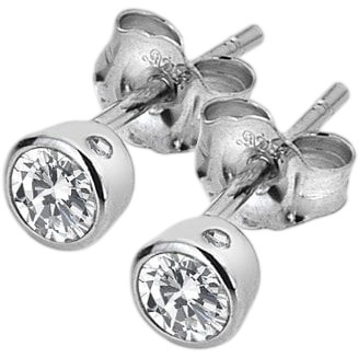 Hot Diamonds Tender Topaz Earrings | Silver