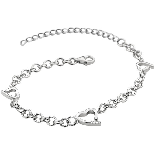 Hot Diamonds Warm Heart Bracelet | Silver