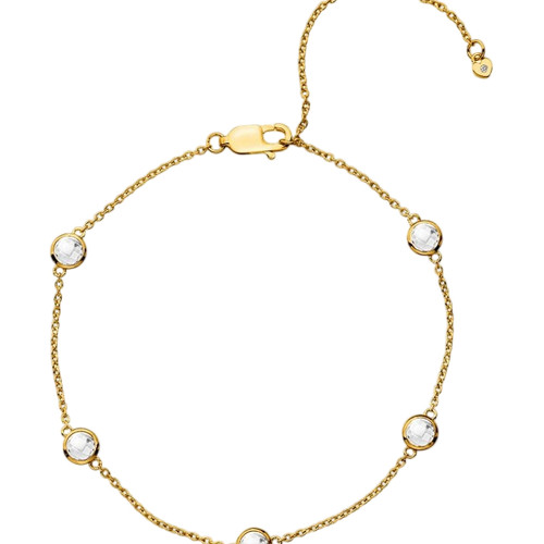Hot Diamonds X Golden Edit Tender Intermitent Bracelet | Silver