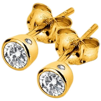 Hot Diamonds X Golden Edit Tender Stud Earrings | Silver