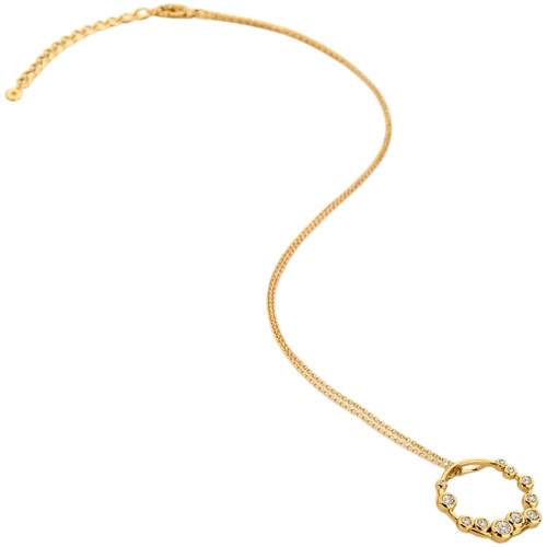Hot Diamonds X Golden Edit Tender Wreath Pendant | Yellow Gold Plate