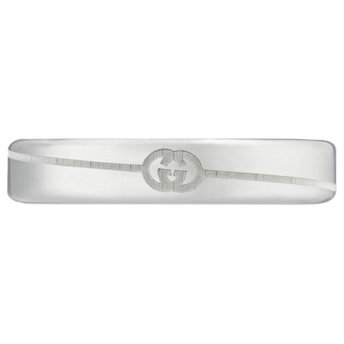 Gucci Tag Ring | Sterling Silver | 4mm | Size 15