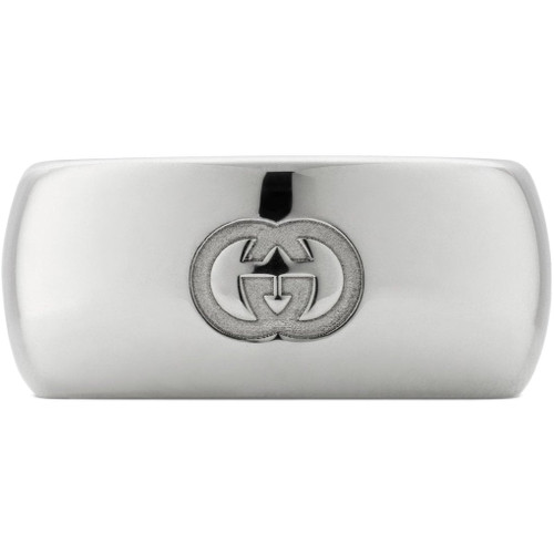 Gucci Blind for Love Band Ring | Sterling Silver | 9mm | Size 14