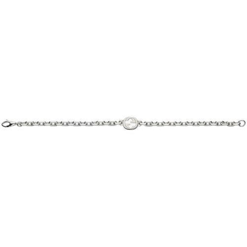 Gucci Interlocking G Polished Bracelet | Sterling Silver