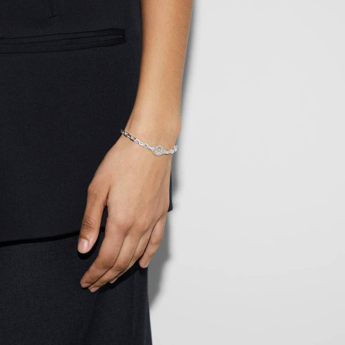 Gucci Interlocking G Polished Bracelet | Sterling Silver