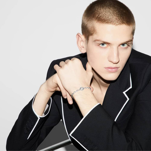Gucci Interlocking G Polished Bracelet | Sterling Silver