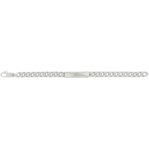 Gucci Tag Bracelet | Sterling Silver | 18 cm