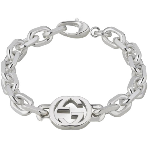 Gucci GG Large Bracelet | Sterling Silver | 18 cm